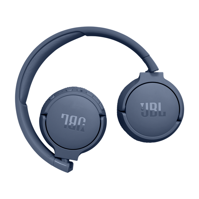 JBL Tune 670NC - Blue - Adaptive Noise Cancelling Wireless On-Ear Headphones - Detailshot 1 image number null